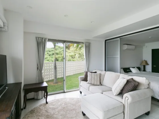 Hideout,Okinawa,Uruma,rooms,Guest Rooms,Private Garden Suite