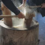 つきたてお餅